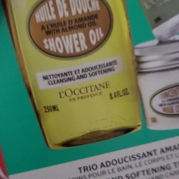 L'OCCITANE Almond Softening Trio Set - NEW IN BOX AND SEALED. - Picture 2 of 11